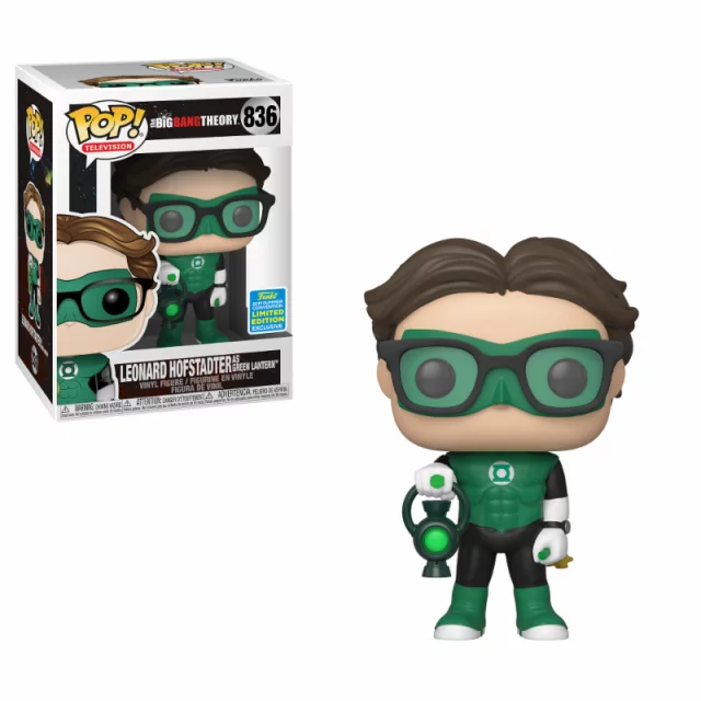 Figurka The Big Bang Theory - Leonard in Green Lantern Costume (Funko POP! Television 836)