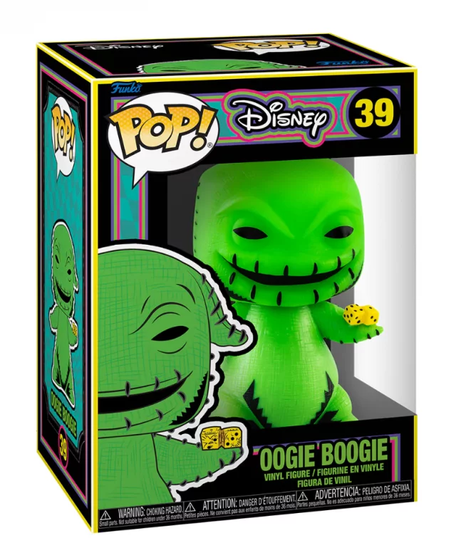 Figurka The Nightmare Before Christmas - Oogie Boogie (Black Light) (Funko POP! Disney 39)