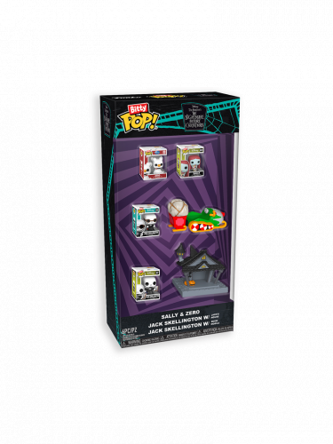 Figurka The Nightmare before Christmas - Sally, Jack, Zero 6-pack (Funko Bitty POP)