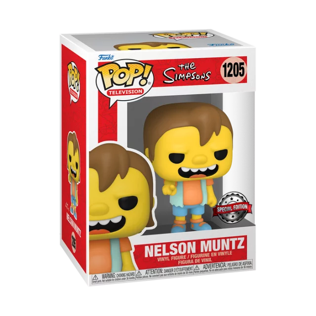 Figurka The Simpsons - Nelson Muntz Special Edition (Funko POP! Television 1205)