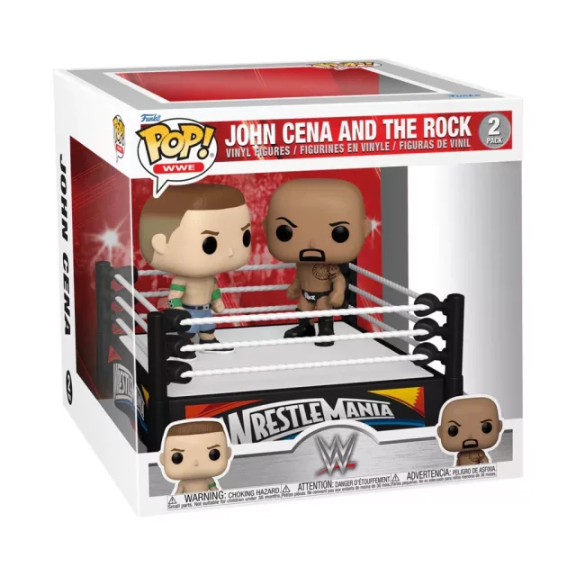 Figurka WrestleMania - John Cena and The Rock (Funko POP! WWE 2)