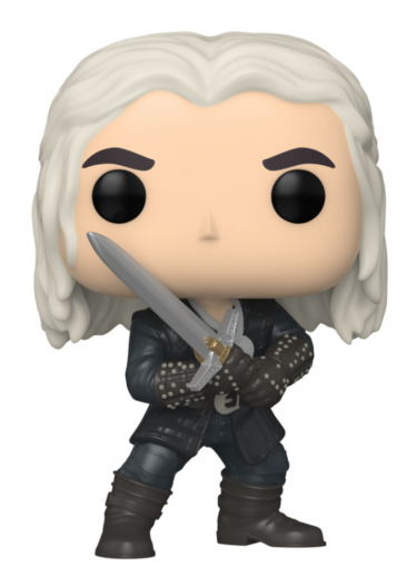 Figurka Zaklínač - Geralt w/ Sword (Netflix) (Funko POP! Television 1385) (poškozený obal)