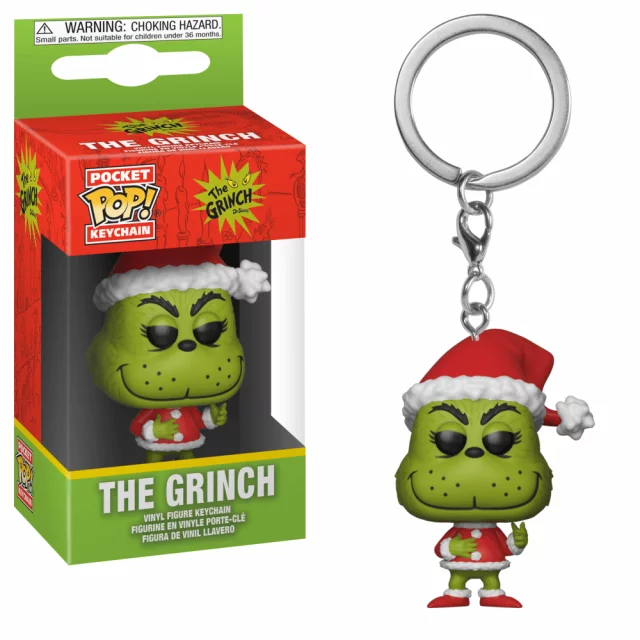 Klíčenka The Grinch - The Holiday Grinch (Funko)