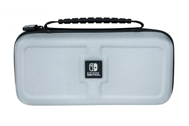 Luxusní přepravní pouzdro pro Nintendo Switch bíločerné (Switch & OLED Model)