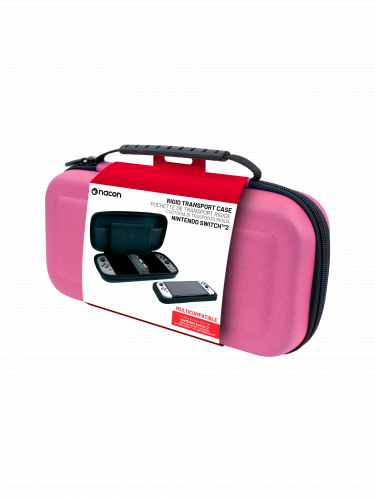 Pevné přepravní pouzdro pro Nintendo Switch 2 - Pink (Switch & Lite & OLED Model) (SWITCH2)