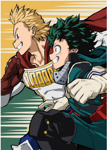 Deka My Hero Academia - Lemillion and Izuku