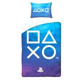 Povlečení PlayStation - Buttons (modré)