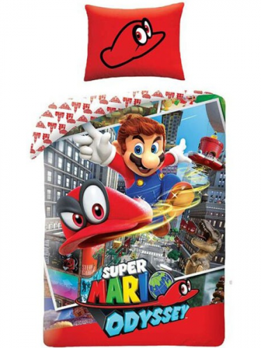 Povlečení Super Mario - Super Mario Odyssey
