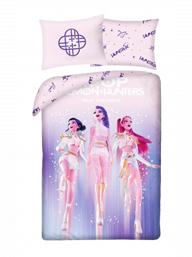 Povlečení KPop Demon Hunters - Huntrix Bright
