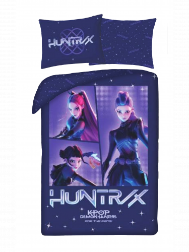 Povlečení KPop Demon Hunters - Huntrix Dark