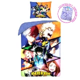 Povlečení My Hero Academia - Characters + vak na záda