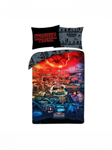 Povlečení Stranger Things - Welcome to Hawkins