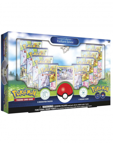 Karetní hra Pokémon TCG: Pokémon GO - Premium Collection Radiant Eevee (poškozený obal)