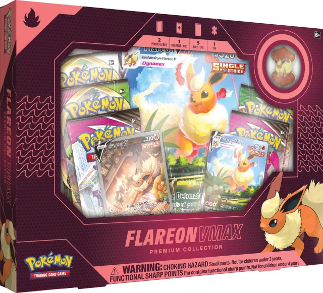 Karetní hra Pokémon TCG - Premium Collection Flareon VMAX