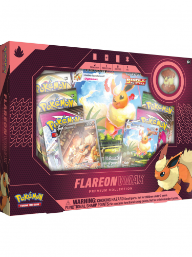 Karetní hra Pokémon TCG - Premium Collection Flareon VMAX