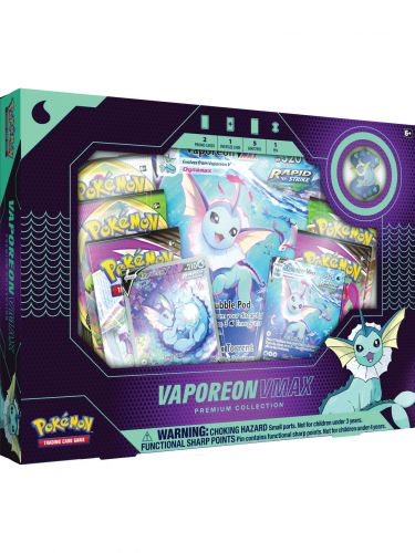 Karetní hra Pokémon TCG - Premium Collection Vaporeon VMAX