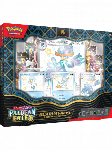 Karetní hra Pokémon TCG: Scarlet & Violet Paldean Fates - Premium Collection: Quaquaval ex