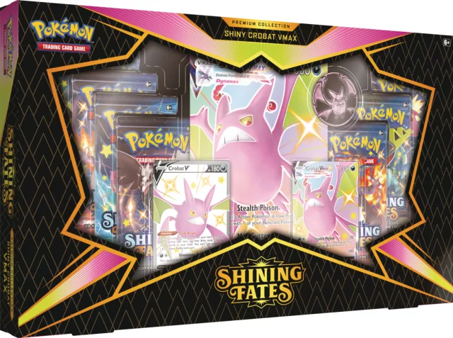 Karetní hra Pokémon TCG: Shining Fates - Premium Collection Shiny Crobat V