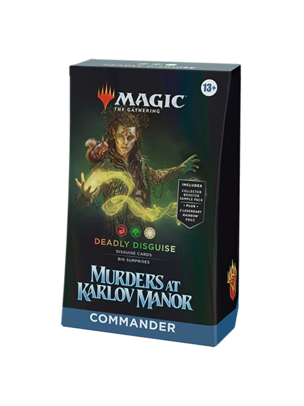Blackfire Karetní hra Magic: The Gathering Murders at Karlov Manor - Deadly Disguise Commander Deck