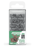 Modelářský doplněk AK Basing Bits - Grass tufts