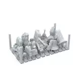 AK Basing Bits - Village ruins - Warhammer Doplňky