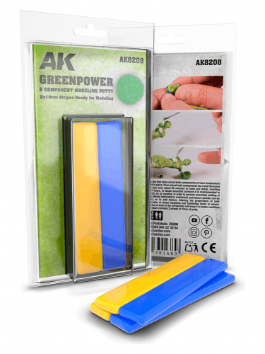 AK Greenpower - dvousložkový epoxidový tmel