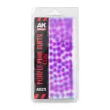 Modelářský porost AK - Purple-pink tufts (4,5 mm)