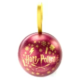 Vánoční ozdoba Harry Potter- Gryffindor (s přívěškem uvnitř)