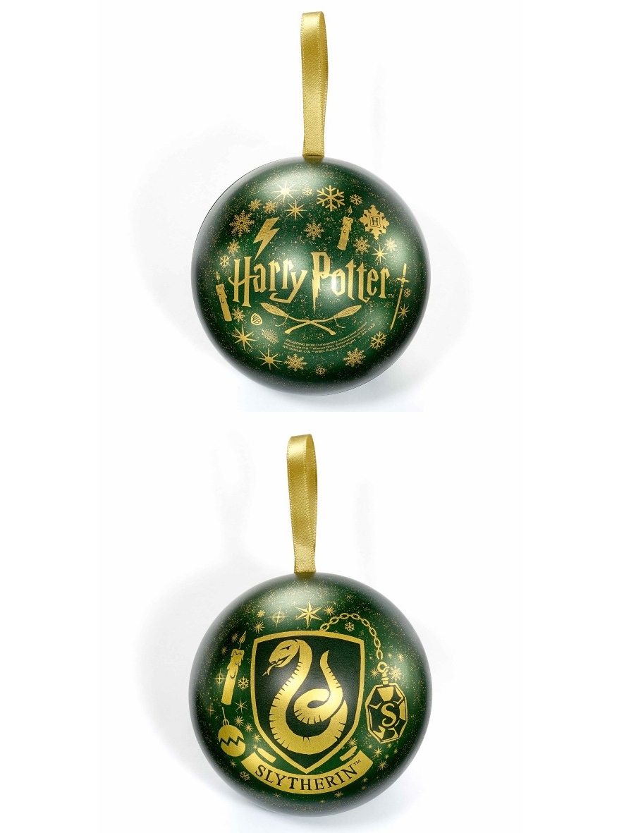 Distrineo Vánoční ozdoba Harry Potter- Slytherin (s přívěškem uvnitř)