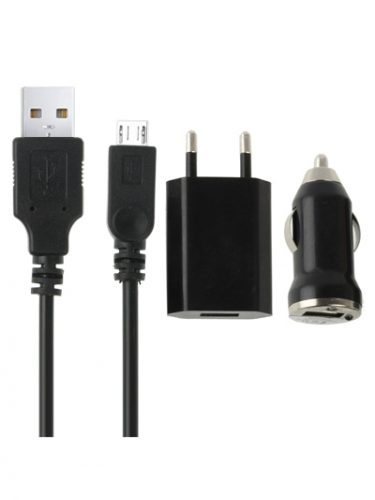 Nabíječka pro mobilní telefony 3v1 (micro USB) (PC)