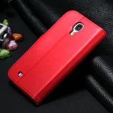 pouzdro (Samsung Galaxy S4 mini) - červeno-hnědé