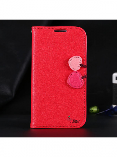 pouzdro Cherry (Samsung Galaxy S3) - červené (PC)