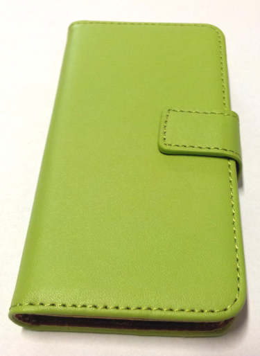 pouzdro (Samsung Galaxy S4 mini) - zeleno-hnědé (PC)