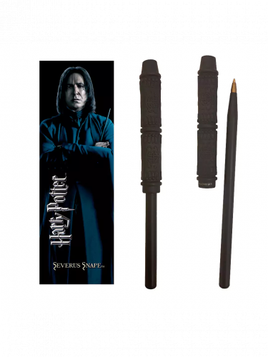 Dárkový set Harry Potter - Severus Snape (Propiska a záložka)