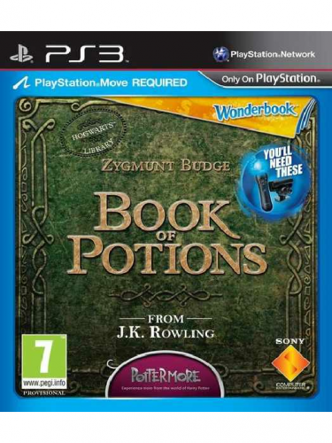 Wonderbook: Book of Potions + Move (PS3)