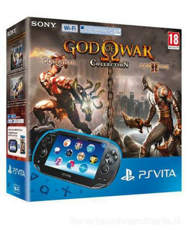 Konzole PlayStation Vita + God of War Collection (PSP)