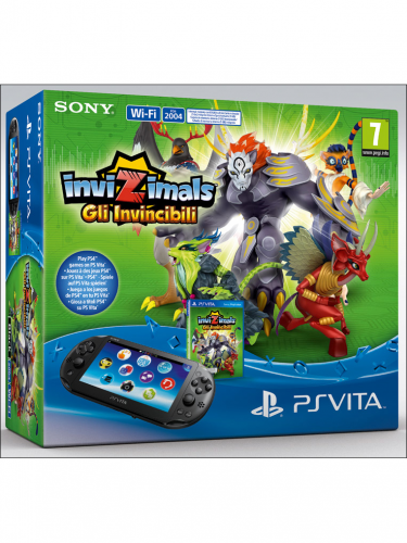 Konzole PlayStation Vita Slim + Invizimals (PSP)