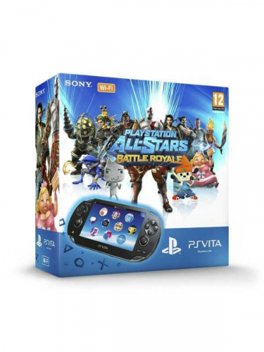 koznole Playstation Vita WiFi + PS AllStars Battlle Royale (VCH) + 4GB (PSP)