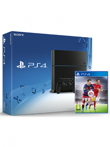 Konzole PlayStation 4 - 1TB + FIFA 16 (PS4)