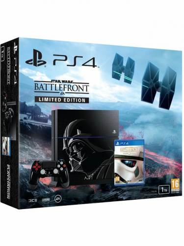 Konzole PlayStation 4 1TB + Star Wars Battlefront - Limitovaná Edice (PS4)