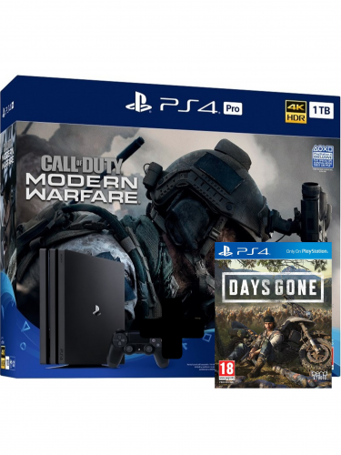 Konzole PlayStation 4 Pro 1TB + COD: Modern Warfare + Days Gone (PS4)