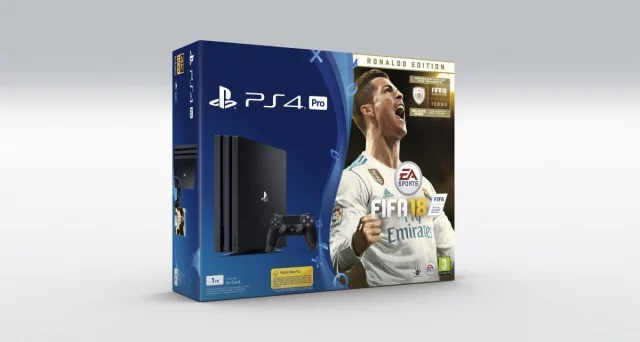 Konzole PlayStation 4 Pro 1TB + FIFA 18 - Ronaldo Edition