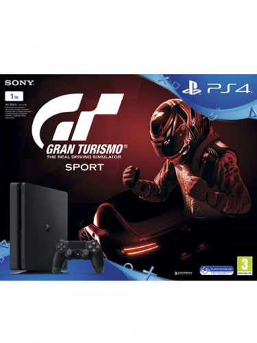 Konzole PlayStation 4 Slim 1TB + Gran Turismo Sport (PS4)