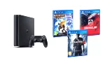 Konzole PlayStation 4 Slim 1TB + Uncharted 4, Driveclub, Ratchet & Clank