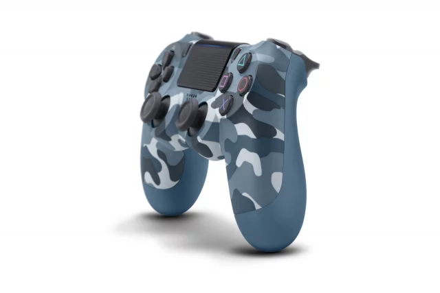 DualShock 4 ovladač - Blue Camouflage V2