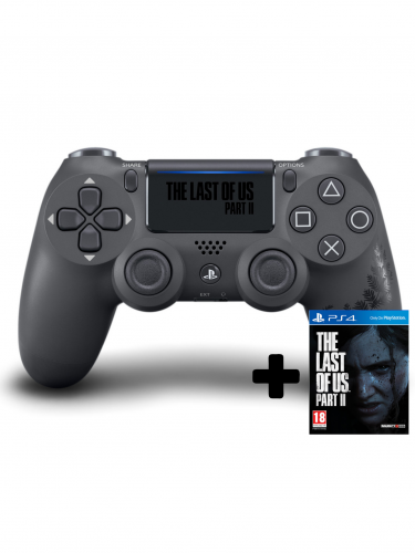 DualShock 4 ovladač - The Last of Us Part II Limited Edition + The Last of Us Part II (PS4)