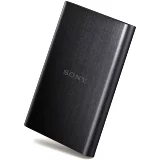 externí HDD 2TB, USB 3.0 (SONY), hliníkový, černý