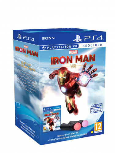 Marvel’s Iron Man VR + PlayStation Move Twin Pack (PS4)