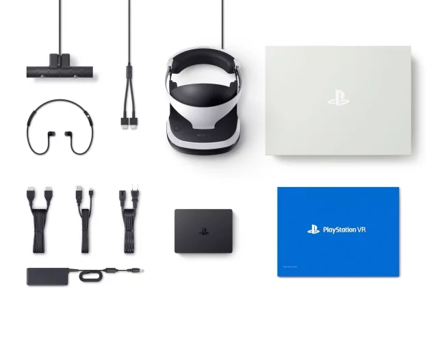 PlayStation VR + kamera + VR Worlds
