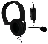 PS4 Chat headset - drátové sluchátko s mikrofonem - komfortní (ORB)